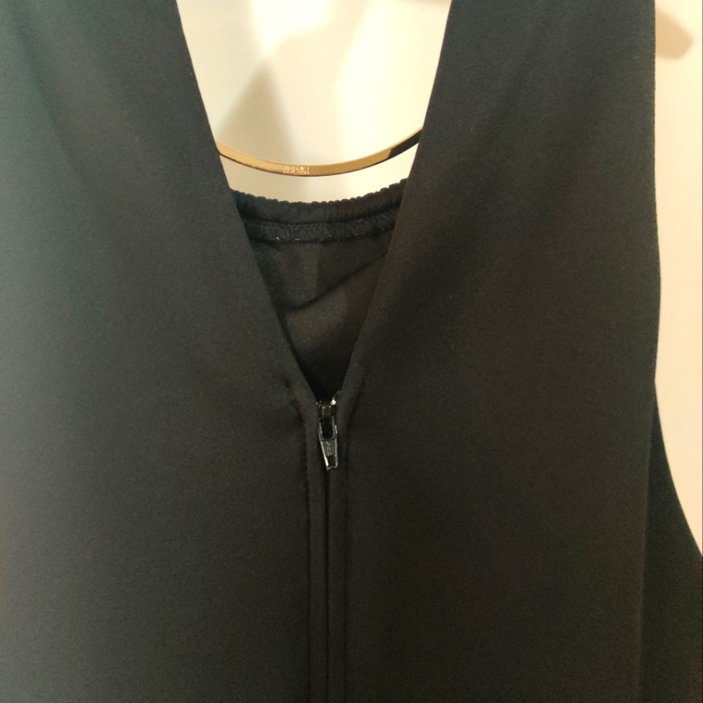 Bisou Bisou Black Sleeveless Tropical Dress - Picture 4 of 5